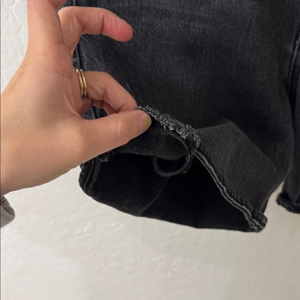 G-Star Raw 3301 High Rise Black Boyfriend Shorts Denim US 24 - Picture 5 of 8